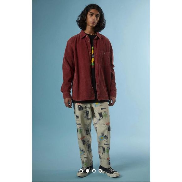 Urban Outfitters MISFIT Heavenly People Painter Pant Size 32 - Picture 1 of 10
